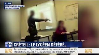 "Tu me mets présent." À Créteil, un lycéen menace sa prof avec une arme