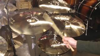 Zildjian A Custom Cymbal Set - 20r, 18c, 16c, 14h