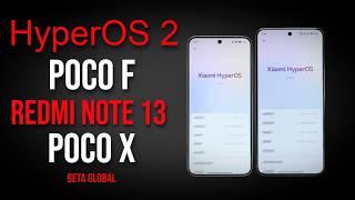 HyperOs Beta 2 Global Release Supported Devices List