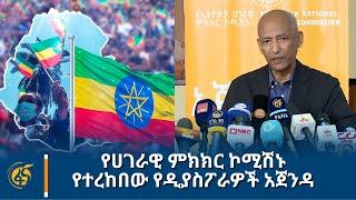 የሀገራዊ ምክክር ኮሚሽኑ የተረከበው የዲያስፖራዎች አጀንዳ