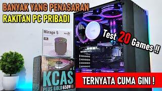 #44 RAKIT PC PRIBADI GETECH ID | COOLER UNIK AEROCOOL MIRAGE 5 DAN PSU TANGGUH KCAS PLUS GOLD 650W