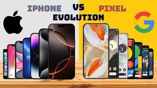 Apple iPhone vs Google Pixel Series Evolution With REALISTIC 3D Models!