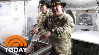 How US troops celebrate Thanksgiving while stationed abroad