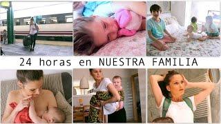 VLOG DIARIO / REENCUENTRO familia + RELACTAR + Irati DESOLADA + PEINADO moño (6 meses MELLIZAS)