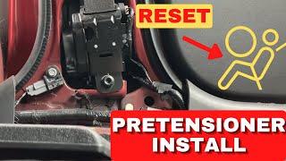 Ford Escape Belt and Buckle Pretensioner Replacement| 2012 Copart Ford Escape Rebuild Part 6