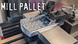 Making a Small Mill Pallet for the Rotary Table and Vise