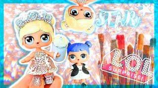 SHINYSISTARS  CUSTOM GLITTER SPARKLY LOL Surprise DOLL - MEET STAR