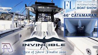 Invincible 46' Catamaran - Best of Show Finalist at FLIBS 2020