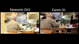 A/B Comparison Panasonic GH3 & Canon T3i