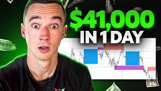 I Made $41,243 In ONE DAY Using This Strategy (Volume Price Analysis)