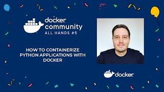 How to containerize Python applications with Docker