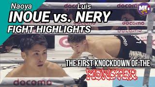 THE FIRST KNOCKDOWN OF THE MONSTER | INOUE VS. NERY FIGHT HIGHLIGHTS | MEI YT