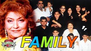 Saroj Khan (RIP) Family With Parents, Husband, Son & Daughter