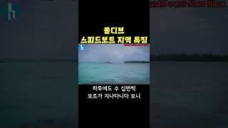 [몰디브 전공] 스피드보트 특징