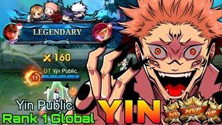 Monster Yin Insane 5,000+ Matches - Top 1 Global Yin by Yin Public. - Mobile Legends