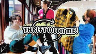 First thrift with me of 2022! Vintage vibes ONLY | thrift haul pinterest style dark academia