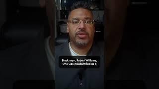 #BLACKNEWS  False Match That Led to Arrest Highlights Danger of Facial Recognition #shorts