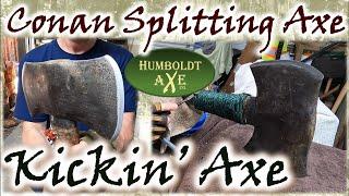 The Conan Splitting Axe | Sharpening and Re-wrapping the Strike Guard | Humboldt Axe