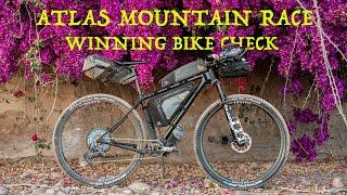 This bike and all my junk won Atlas Mountain Race