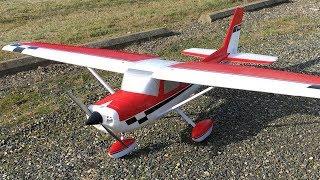 E-Flite Carbon-Z Cessna 150 2.1m RC Plane - Bill's Second Flight Plus Bonus Footage