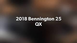 2018 Bennington 25QX