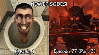 Skibidi Toilet 1 - 77 Part 3 All Episodes (60 FPS REMASTERED) Upgraded Titan TV MAN (Episode 78?)