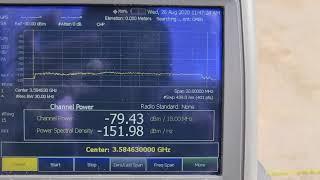 5G NR SA Channel Power Measurement