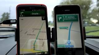 Drive Test: iOS 6 Turn By Turn versus Google Maps and Navigation