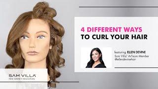 4 Different Ways to Curl Your Hair