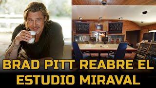 BRAD PITT REABRE EL ESTUDIO MIRAVAL | DONDE SE GRABÓ THE WALL DE PINK FLOYD