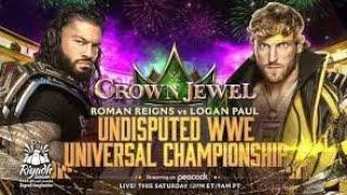 WWE Crown Jewel 2022 Full Match Card