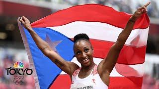 Jasmine Camacho-Quinn's historic 100m hurdles victory (With Replays) | Tokyo Olympics | NBC Sports