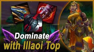 My go to build to dominate with Illaoi Top