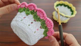 SUPER BEAUTIFULMUY BONİTO  Super easy very useful crochet decorative basket making..