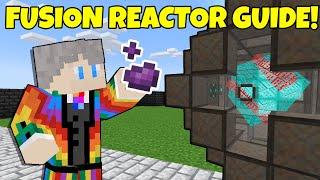 How to build a Fusion Reactor & Make Antimatter! - Mekanism Guide