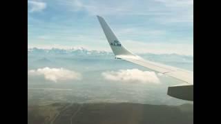 Flying into Geneva