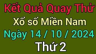 Quay Thử Kết Quả Xổ Số Miền Nam TP.HCM Đồng Tháp Cà Mau Thứ 2 Ngày 14. 10. 2024