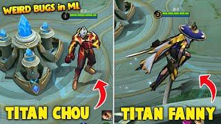 WEIRD TITAN BUG in MOBILE LEGENDS! ( visual bug ) ang LAKI! - MLBB