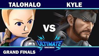 USW 214 - Grand Finals - NU | TaloHalo (Mii Swordfighter) VS UTA  Swag | Kyle (Snake) - SSBU