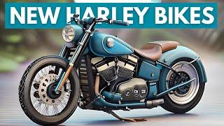 7 New Harley Davidson Motorcycles For 2023