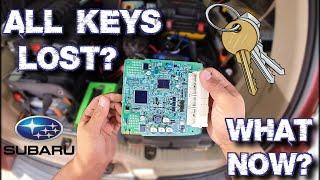 SUBARU BRZ ALL KEYS LOST PROGRAMMING EEPROM