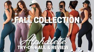 EVERYTHING you need to know | Alphalete's Fall 2024 drop try-on haul & HONEST review, hit or miss??