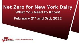 Net Zero for NY Dairy. Innovative Crop Strategies for Reducing or Sequestering GHG.