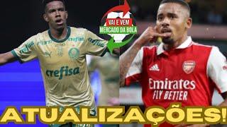 ATUALIZAÇÕES SOBRE ESTEVÃO E GABRIEL JESUS!! #palmeirasaovivo #mercadodabola