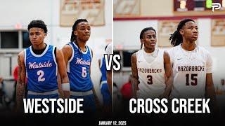 WESTSIDE VS CROSS CREEK GAME HIGHLIGHTS 2025 | PACKED HOUSE !!