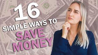 SAVE MONEY tips 2021: 16 easy ways to SAVE MORE each month!