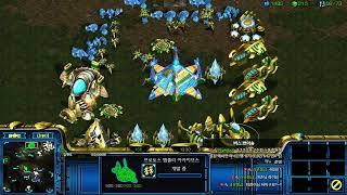 크리스마스 특집 대박 명경기 피눈물나는경기네요 Leto 스타팀플 헌터 Hunter TeamPlay StarCraft