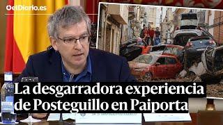 La DESGARRADORA experiencia del escritor SANTIAGO POSTEGUILLO en Paiporta durante la DANA