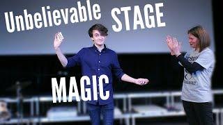 18 year old amazes his college with magic! - Cavan Booth Magic