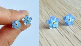 DIY UV Resin Jewellery - Real Flower Earrings Making - Resin Jewelry Tutorial